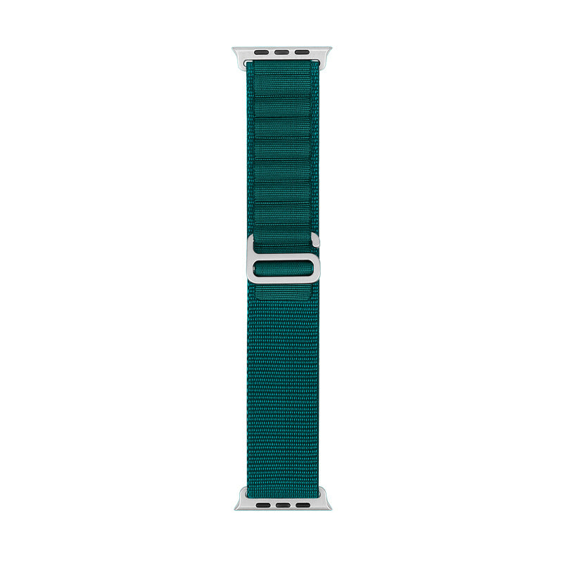 Bracelet de sport en nylon compatible Apple Watch, plusieurs coloris