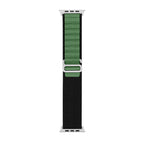 Bracelet de sport en nylon compatible Apple Watch, plusieurs coloris