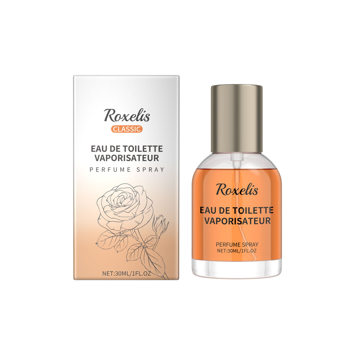 Parfum Roxelis Amber Cologne – Ambre - BOSSOUASHOP