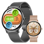 Montre connectée V89 à cadran rond, plusieurs coloris au choix