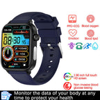 Montre connectée avec appels Bluetooth et écran tactile de 1,96 pouce