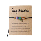 Bracelet de perles à motif du zodiaque