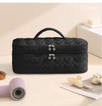 Pochette de voyage en polyester à double fermeture zippée