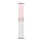 Bracelet de sport en nylon compatible Apple Watch, plusieurs coloris