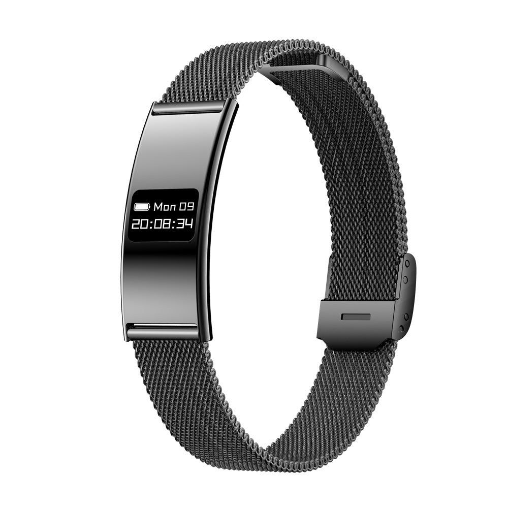 Bracelet connecté B8 avec recharge magnétique, plusieurs finitions