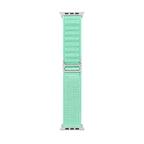 Bracelet de sport en nylon compatible Apple Watch, plusieurs coloris