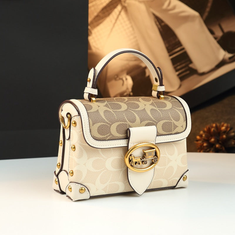 Mini sac à main rectangulaire en simili cuir - BOSSOUASHOP