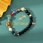 Bracelet de perles à motif du zodiaque