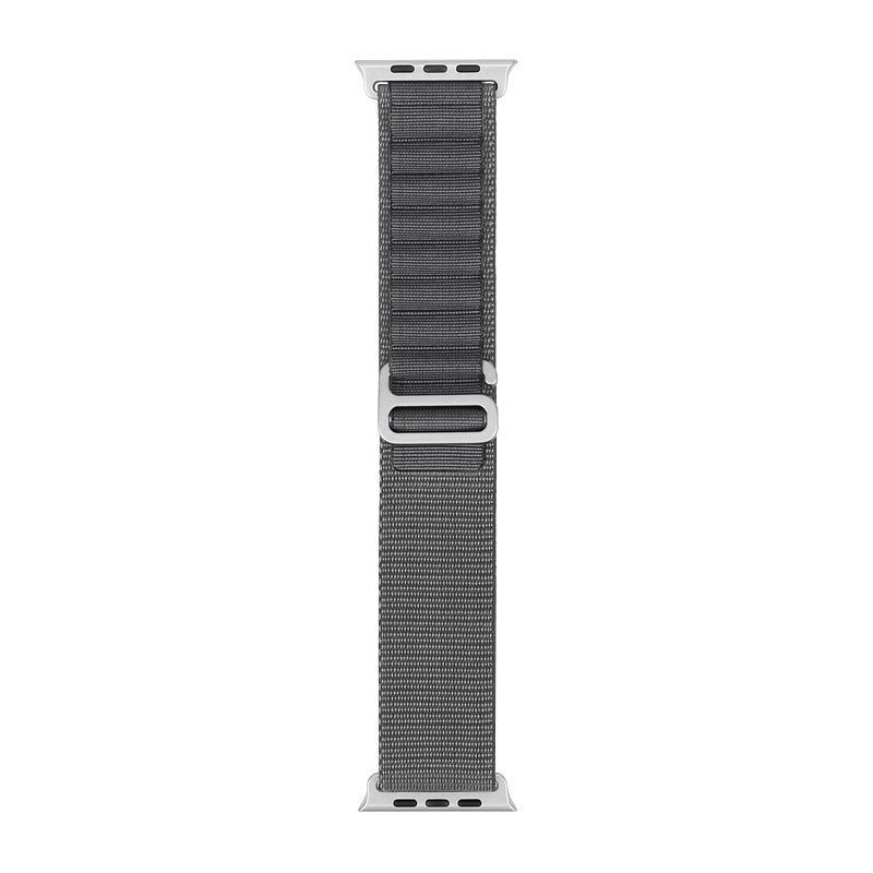Bracelet de sport en nylon compatible Apple Watch, plusieurs coloris
