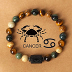 Bracelet de perles à motif du zodiaque