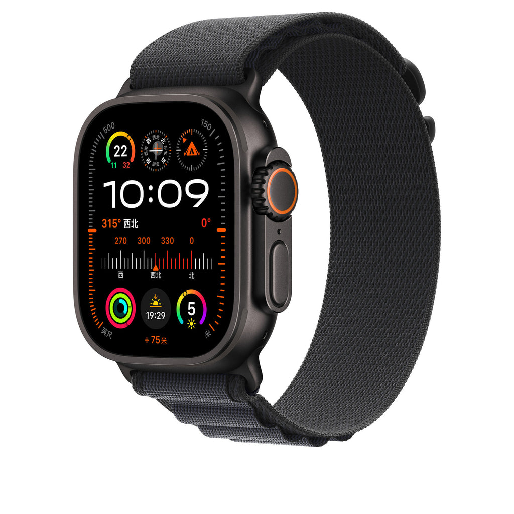 Bracelet de sport en nylon compatible Apple Watch, plusieurs coloris