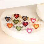 BAGUE EN EMAIL DOUBLE COUCHE VINTAGE