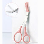 CISEAUX TONDEUSE À SOURCILS AVEC PEIGNE