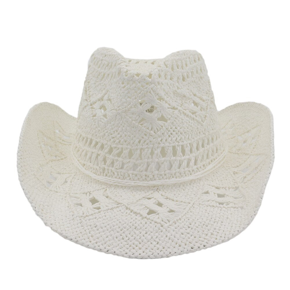 UNISEX STRAW COWBOY HAT