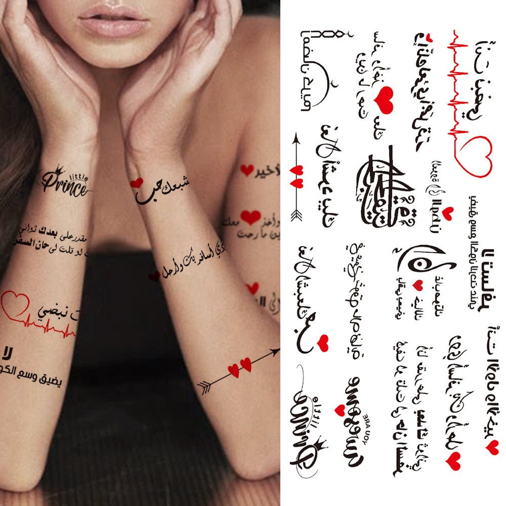 AUTOCOLLANTS DE FAUX TATOUAGES