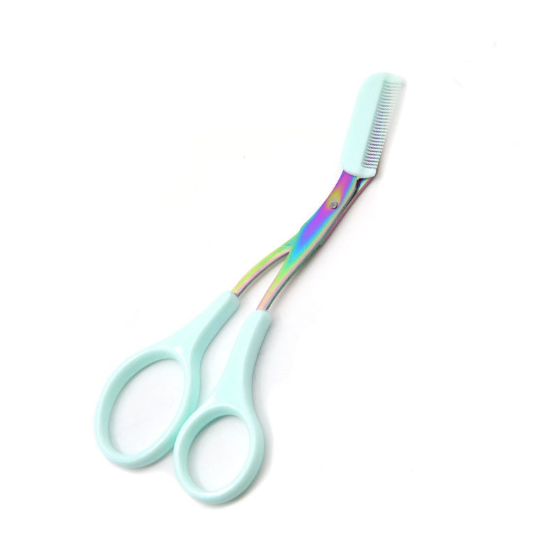 CISEAUX TONDEUSE À SOURCILS AVEC PEIGNE