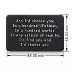 PORTEFEUILLE AVEC CARTE D'INSERTION