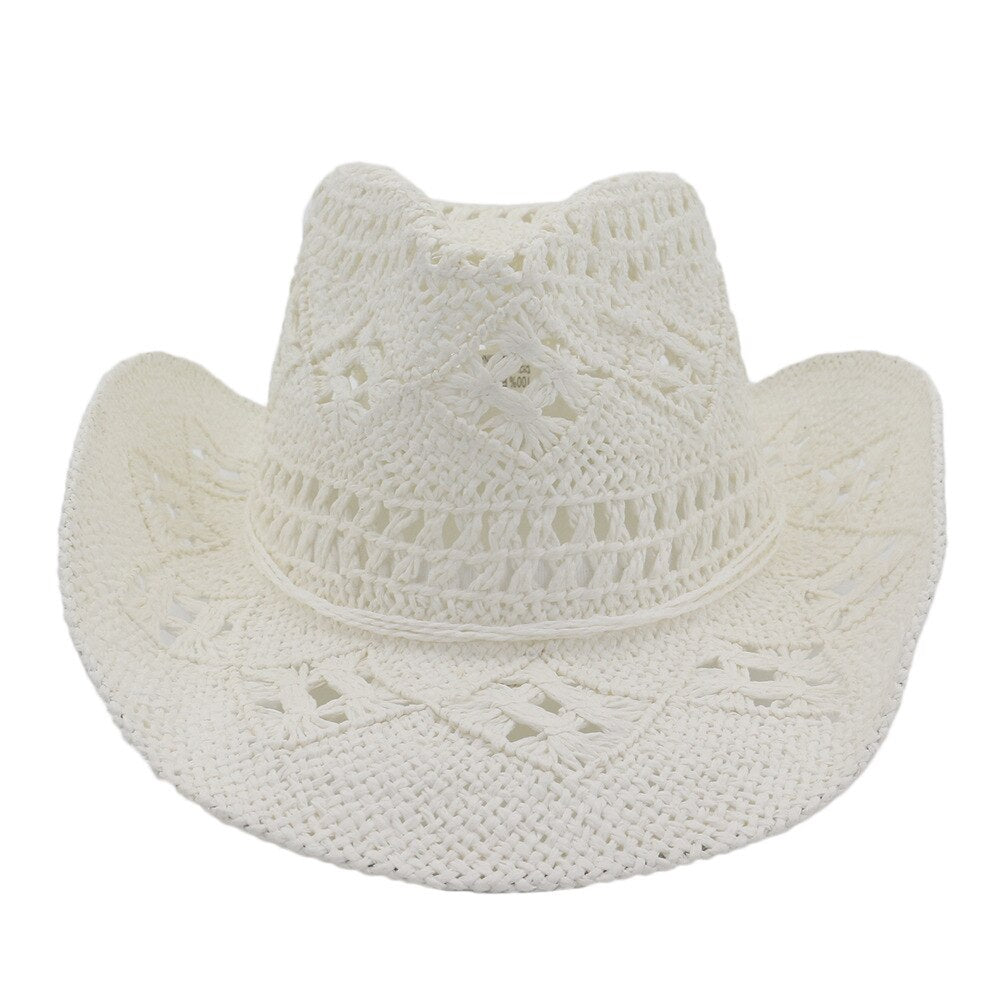 UNISEX STRAW COWBOY HAT