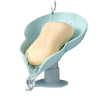 PORTE-SAVON EN FORME DE FEUILLE
