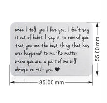 Charger l&#39;image dans la galerie, PORTEFEUILLE AVEC CARTE D&#39;INSERTION
