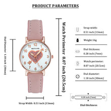 Charger l&#39;image dans la galerie, MONTRE DÉCONTRACTÉE EN CUIR POUR FEMMES
