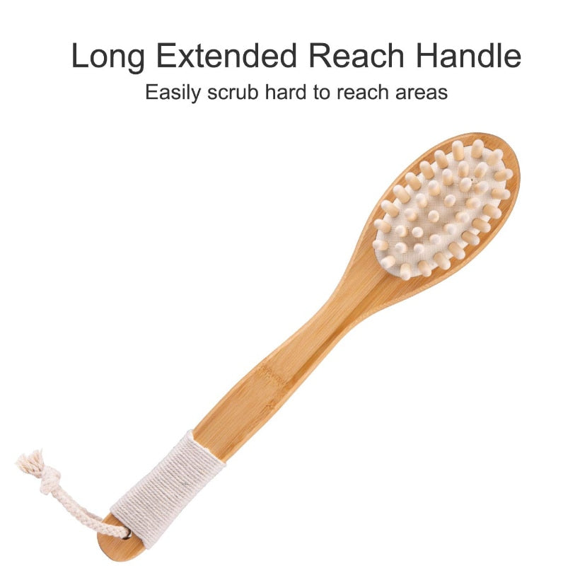 BROSSE DE BAIN À POILS POUR LE CORPS