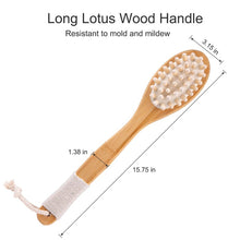 Charger l&#39;image dans la galerie, BROSSE DE BAIN À POILS POUR LE CORPS
