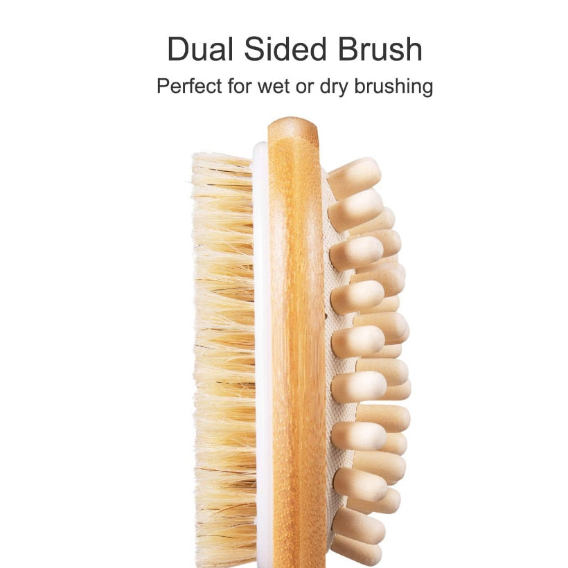BROSSE DE BAIN À POILS POUR LE CORPS