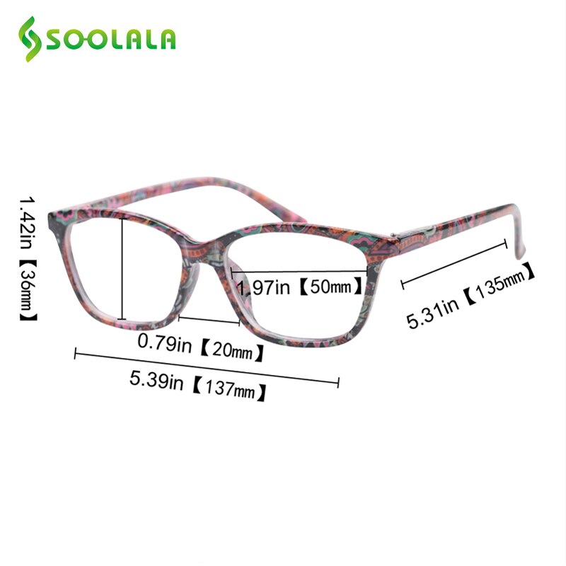WOMEN'S PRINTED BLUE LIGHT GLASSES