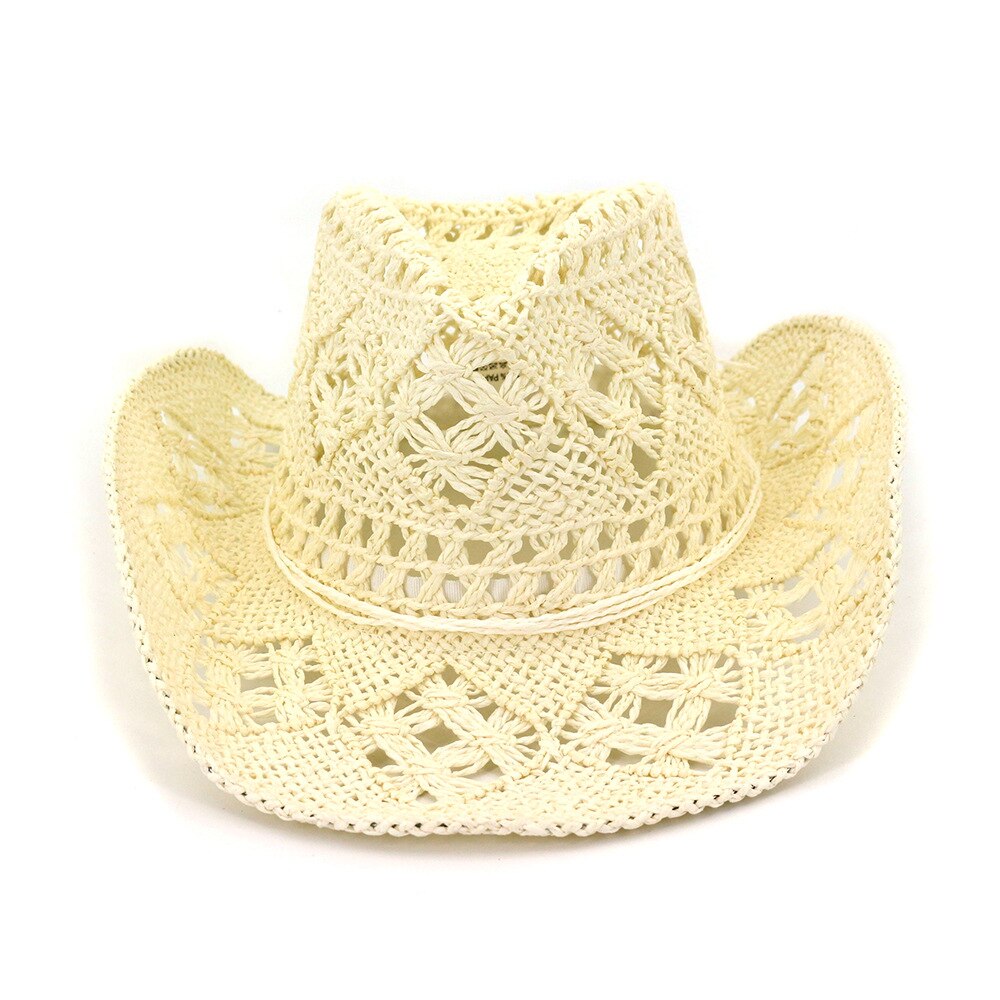 UNISEX STRAW COWBOY HAT