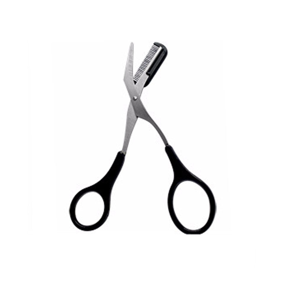 CISEAUX TONDEUSE À SOURCILS AVEC PEIGNE