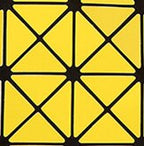 SAC À MAIN À CARREAUX GEOMETRIQUE PLIÉ