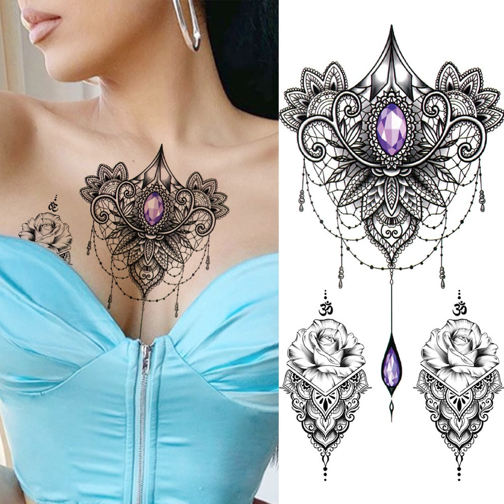 AUTOCOLLANTS DE FAUX TATOUAGES