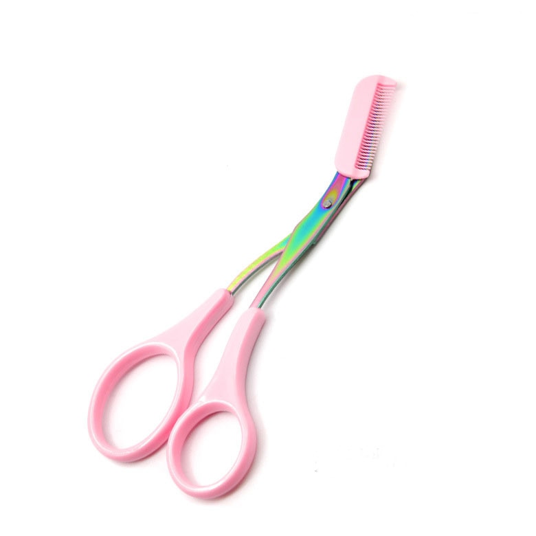 CISEAUX TONDEUSE À SOURCILS AVEC PEIGNE