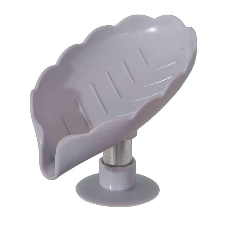 PORTE-SAVON EN FORME DE FEUILLE