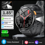 Montre connectée K66 avec lampe torche et appels Bluetooth