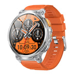 Montre connectée K66 avec lampe torche et appels Bluetooth