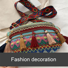 Load image into Gallery viewer, WOMEN&#39;S WOVEN MESSENGER BAG
