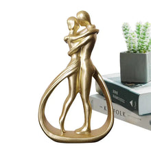 Charger l&#39;image dans la galerie, STATUE DE COUPLE AMOUREUX 🧡. 
FIGURINE EN RÉSINE
