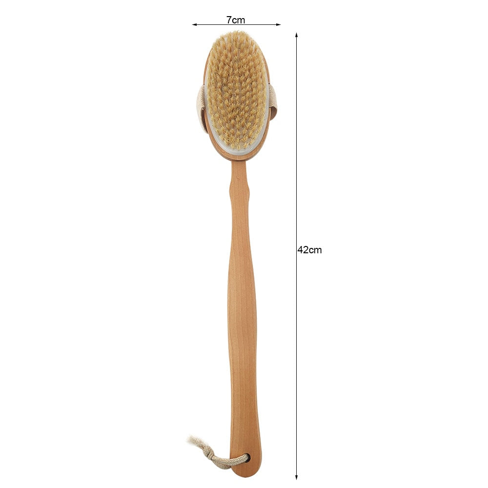 BROSSE DE BAIN À POILS POUR LE CORPS