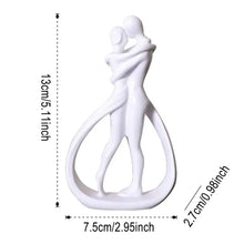 Charger l&#39;image dans la galerie, STATUE DE COUPLE AMOUREUX 🧡. 
FIGURINE EN RÉSINE

