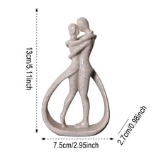 Charger l&#39;image dans la galerie, STATUE DE COUPLE AMOUREUX 🧡. 
FIGURINE EN RÉSINE
