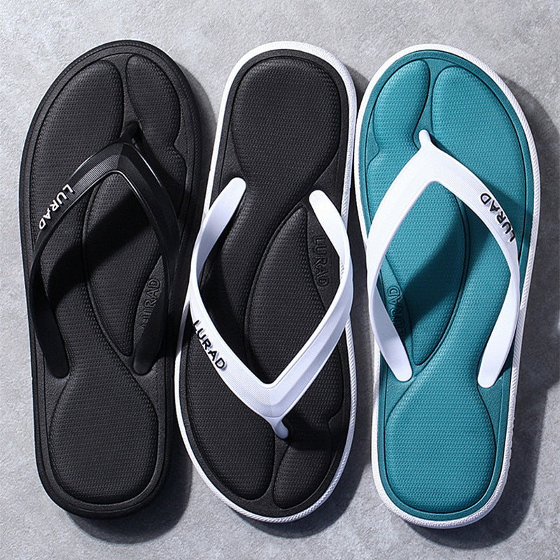 UNISEX 3D MEMORY PU SPONGE MASSAGE FLIP FLOPS