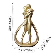 Charger l&#39;image dans la galerie, STATUE DE COUPLE AMOUREUX 🧡. 
FIGURINE EN RÉSINE
