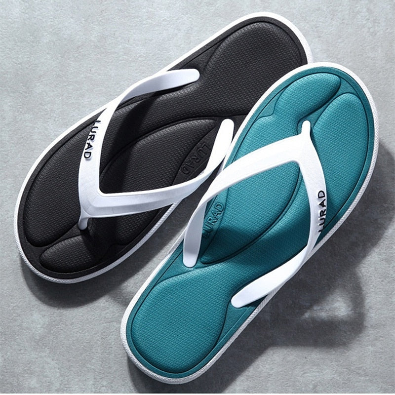 UNISEX 3D MEMORY PU SPONGE MASSAGE FLIP FLOPS
