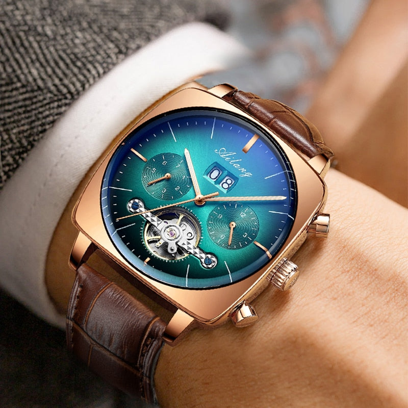 MONTRE AUTOMATIQUE ETANCHE POUR HOMMES - BOSSOUASHOP