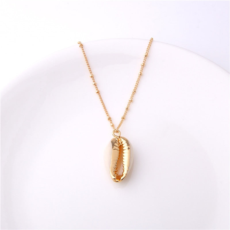 COLLIER BOHO EN COQUILLAGE