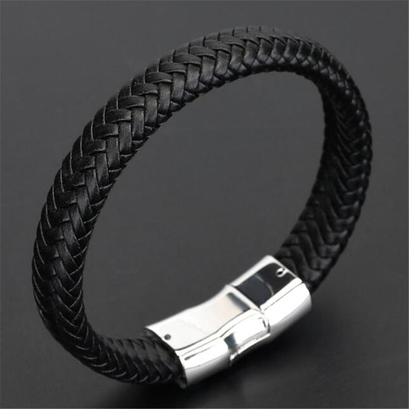 UNISEX GENUINE LEATHER FASHION BRACELET 
