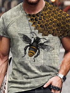 BEE 3D PRINT T-SHIRT