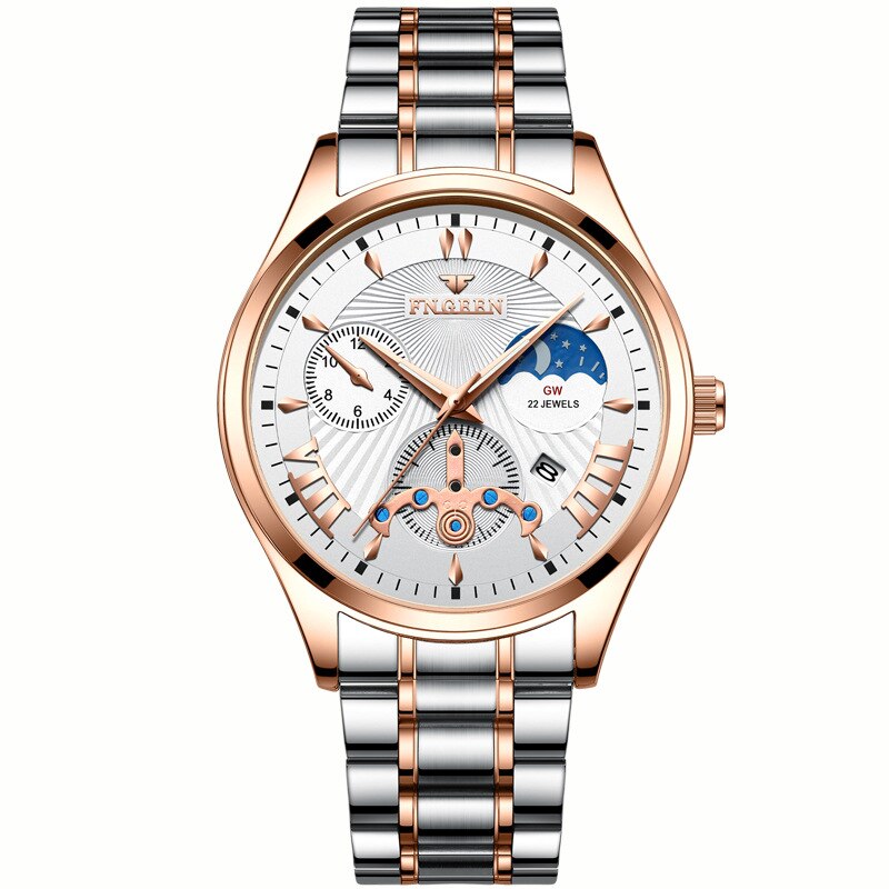 MONTRE À QUARTZ AVEC CADRAN LUMINEUX